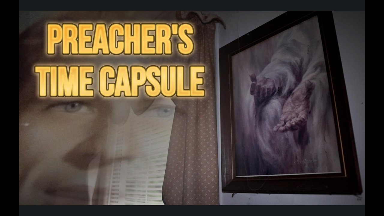 Inside Look at Preacher's Abandoned Time Capsule Home Study | Scratched??