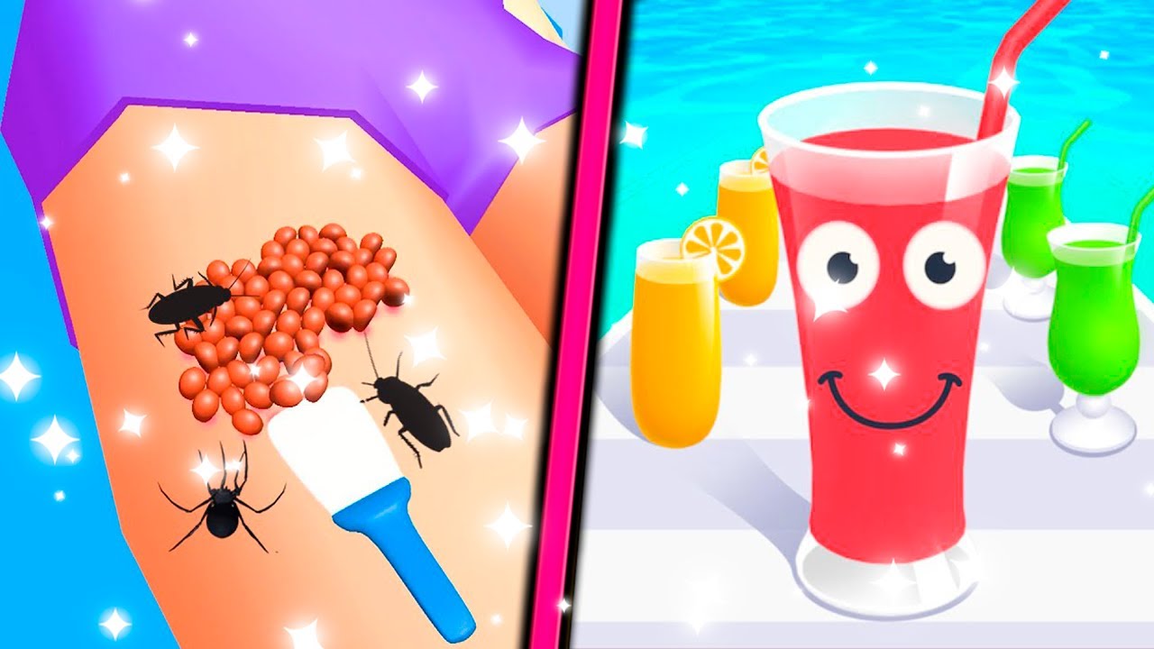 Parasite Cleaner Vs Juice Run All Levels Android iOS Gameplay Walkthrough 4K Nr 16