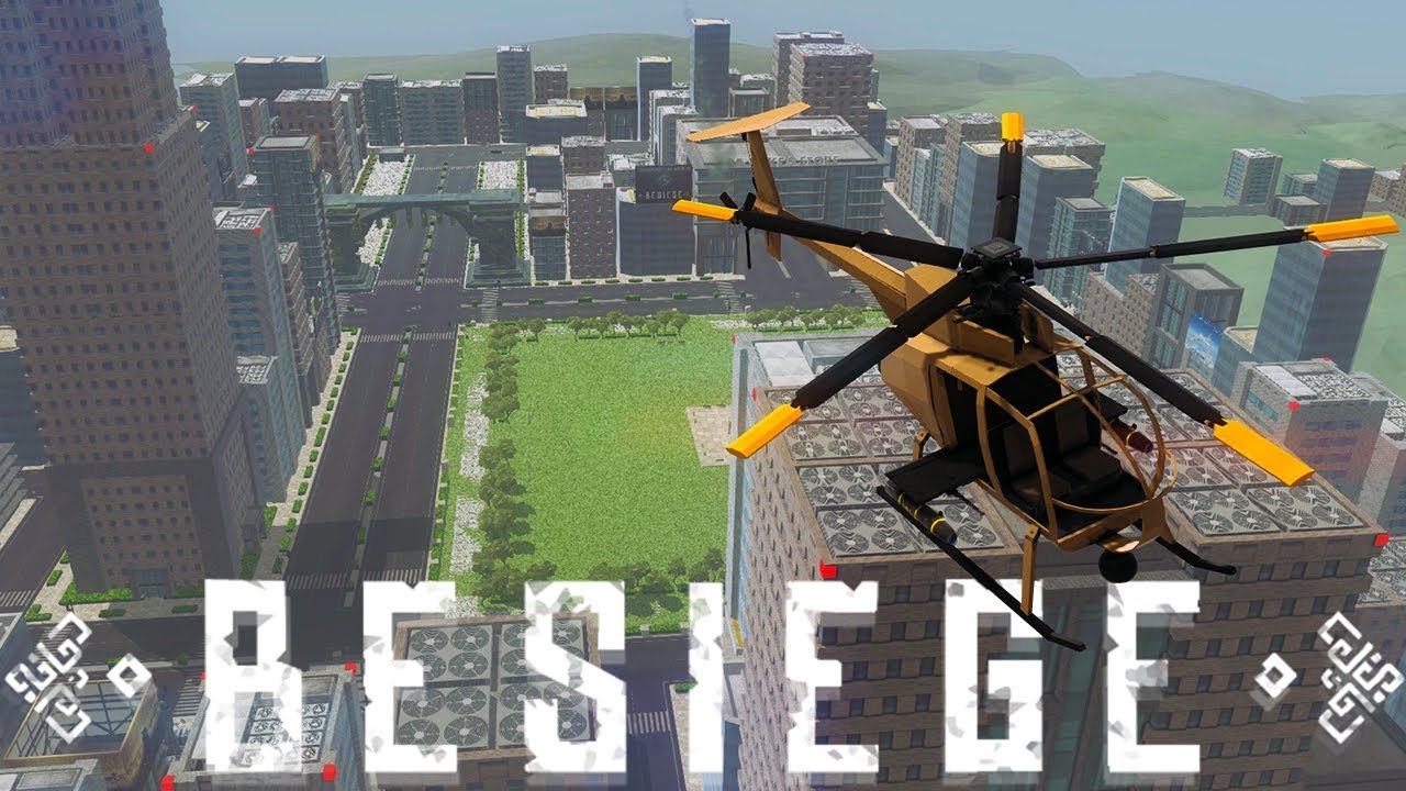 A Full City In Besiege! - Real Animated Movie & More! - Besiege Best Creations