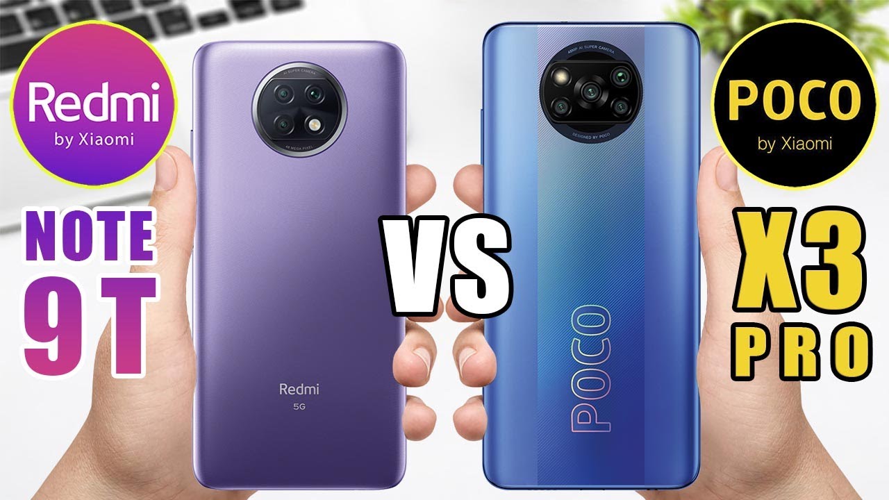 Xiaomi Redmi Note 9T vs Poco X3 Pro