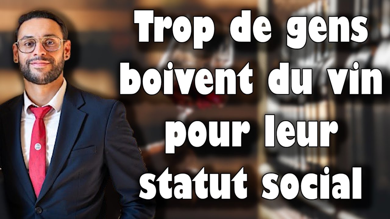 Ce sommelier dit les termes sur le monde du vin