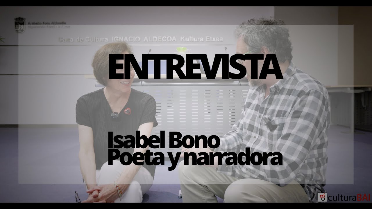 ENTREVISTA A LA POETA Y NARRADORA, ISABEL BONO