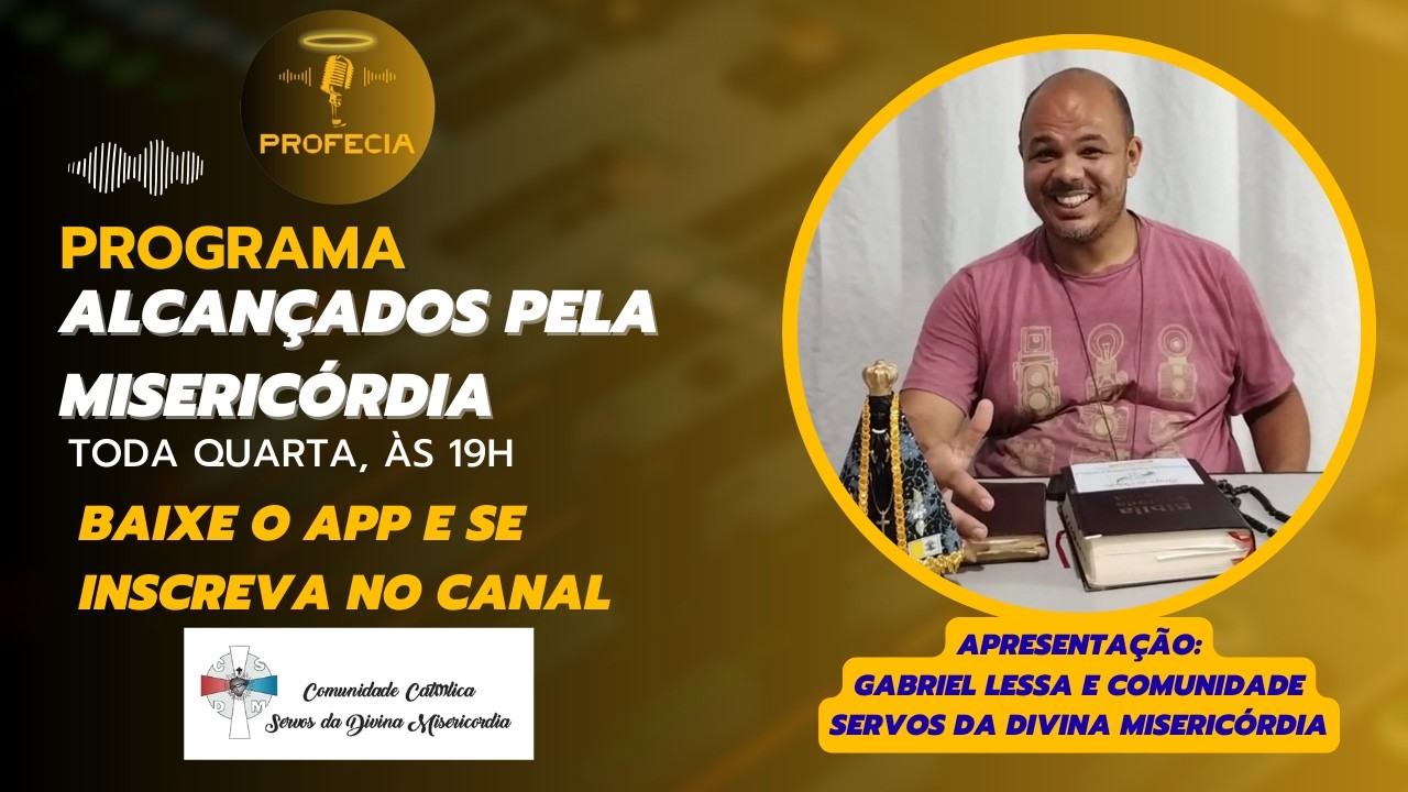 ALCANÇADOS PELA MISERICÓRDIA COM GABRIEL LESSA | QUARTA 11/03/2026