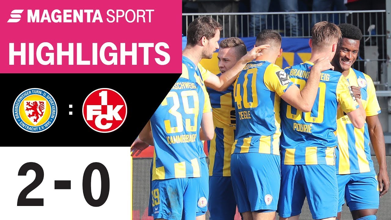 Eintracht Braunschweig - 1. FC Kaiserslautern | Spieltag 24, 19/20 | MAGENTA SPORT