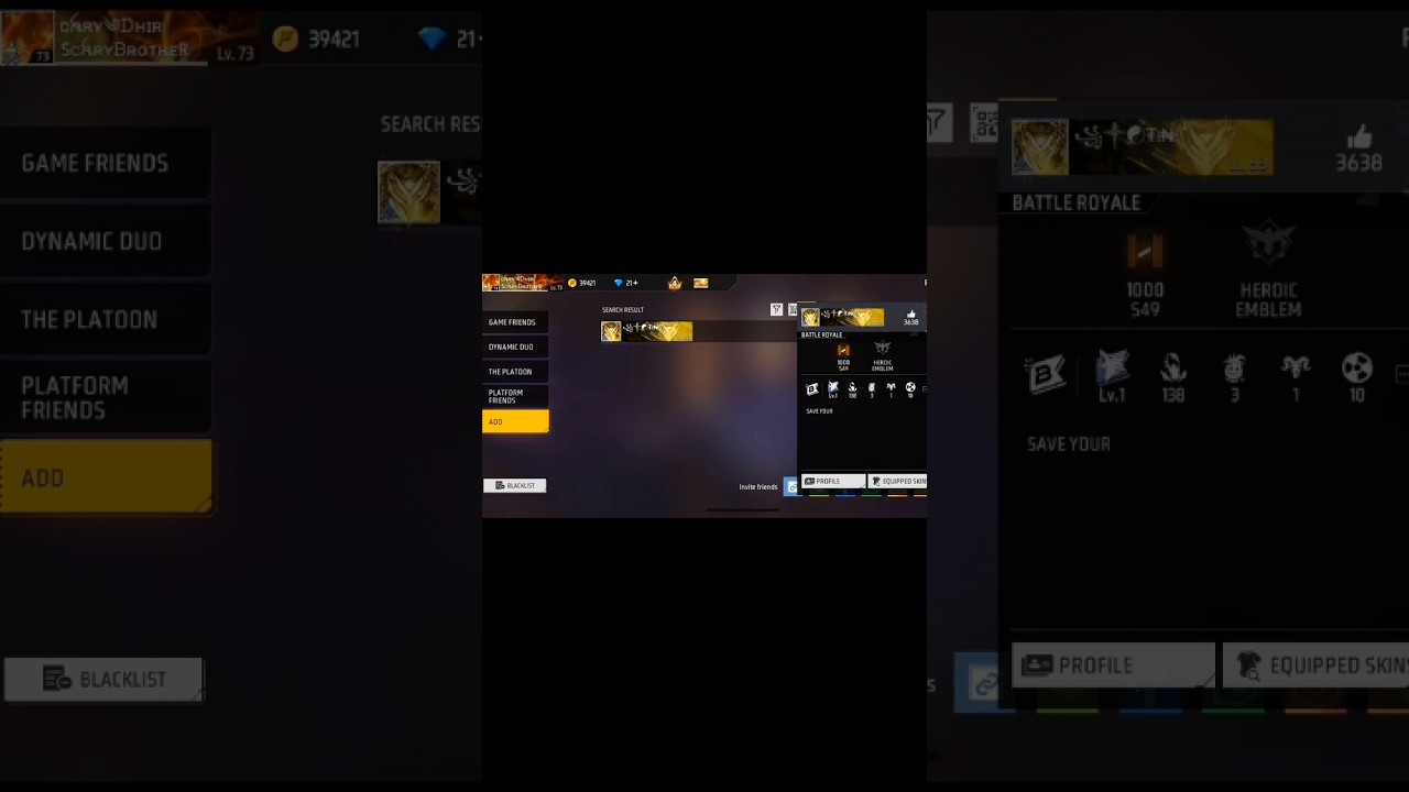 TINKU FF ID BAN || OLD ID IN FREE FIRE | OLD ID |