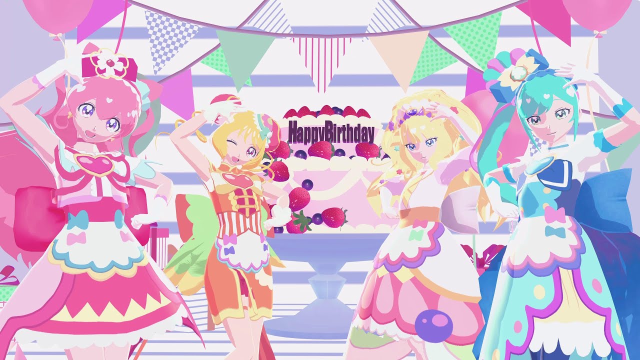 (Precure MMD) ハッピーシンセサイザ / Happy Synthesizer [MMD プリキュア]
