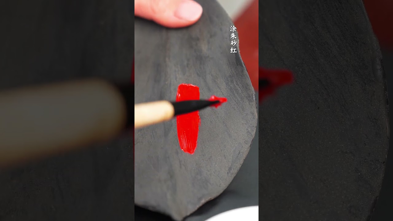 大漆树叶茶则（A lacquerware leaf-shaped container for tea leaves） #diy #bamboo #handmade