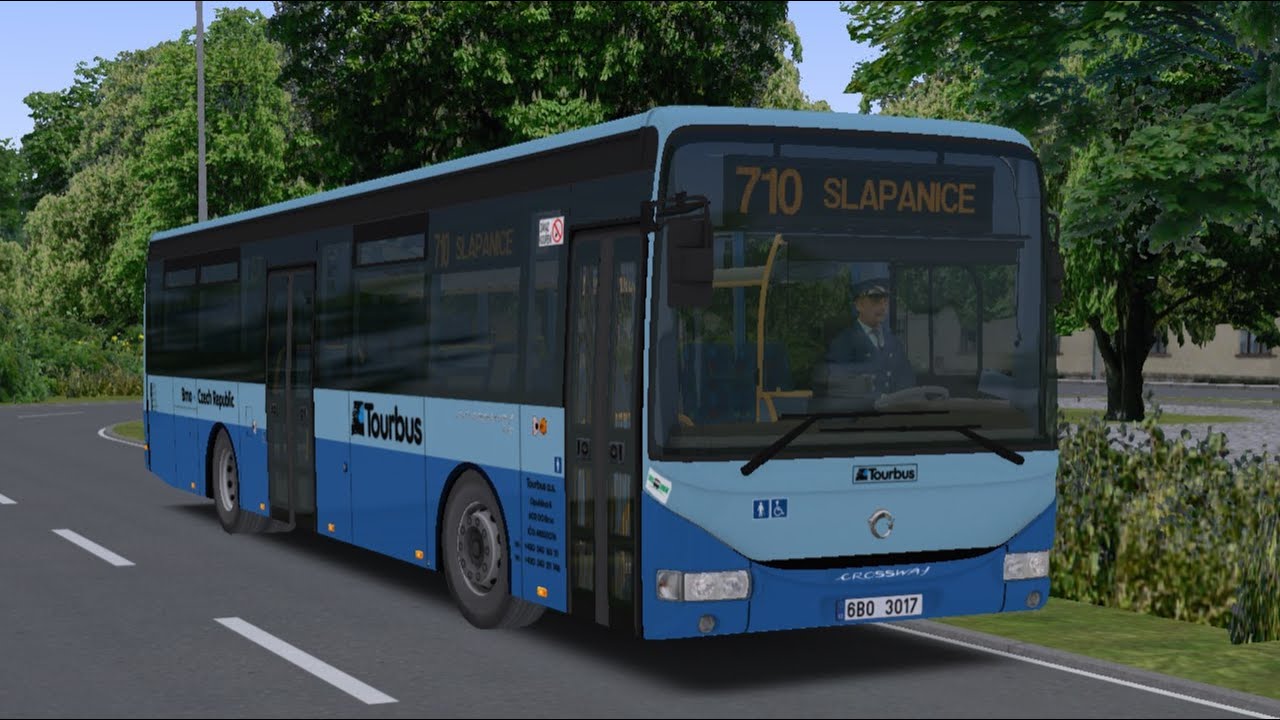OMSI 2  Irisbusem na mapě Brno - Líšeň (710)