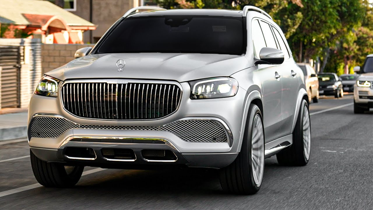 Maybach GLS 600 от Tyga, посеребренный.