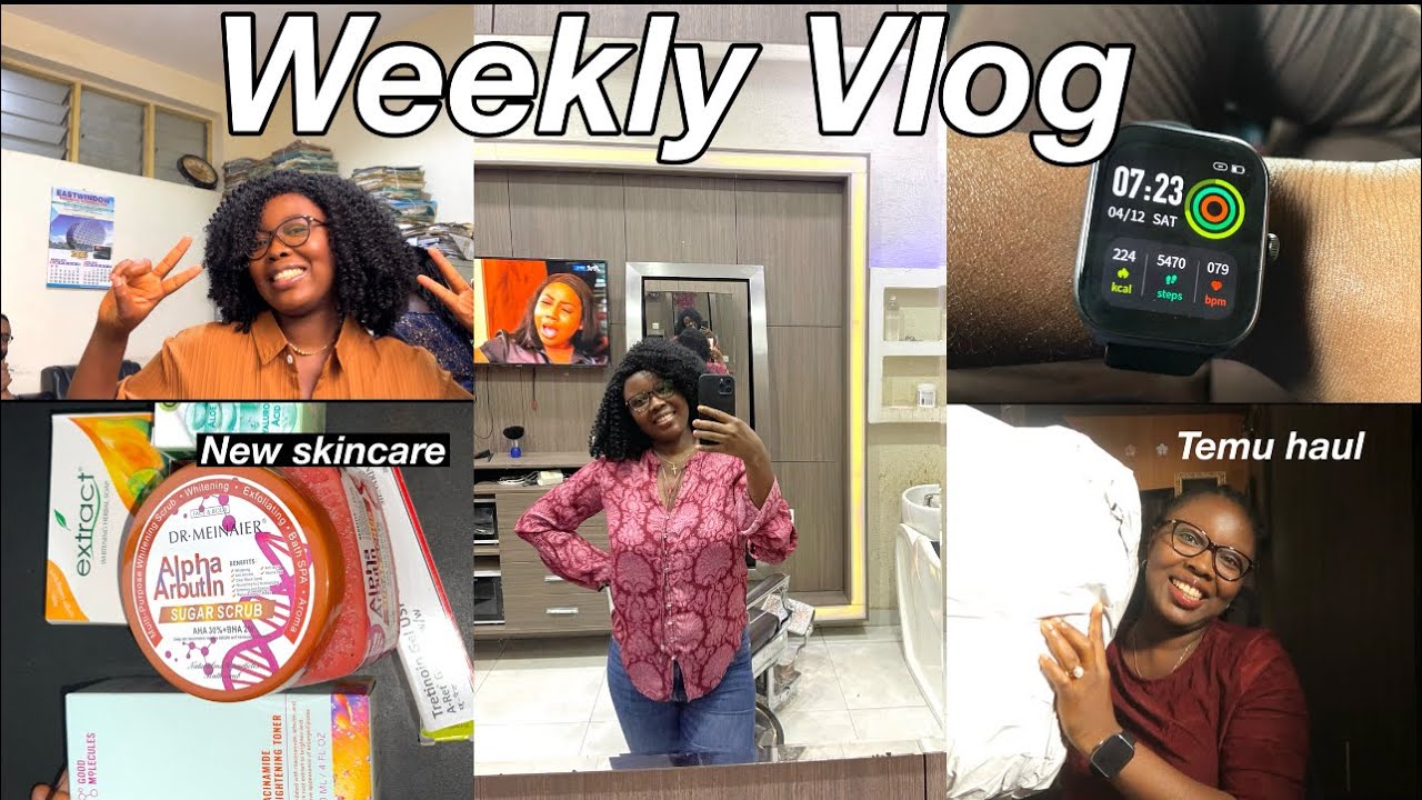 OFF DUTY VLOG #2 life of a Nigerian Doctor, Abuja Vlog, Temu Unboxing, Grocery Shopping & Skincare