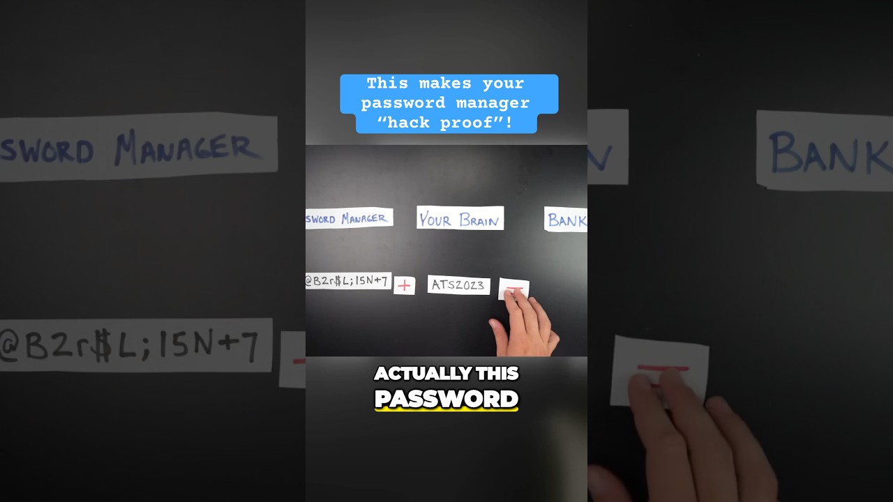 a truly "hack proof" password hack
