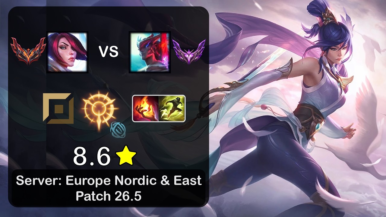 Fiora Top vs Yone - EUNE GrandMaster - Patch 26.5