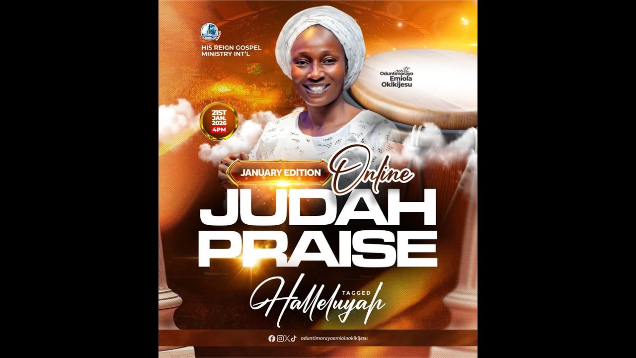 HALLELUYAH | JUDAH PRAISE  | ODUNTIMORAYO EMIOLA OKIKIJESU