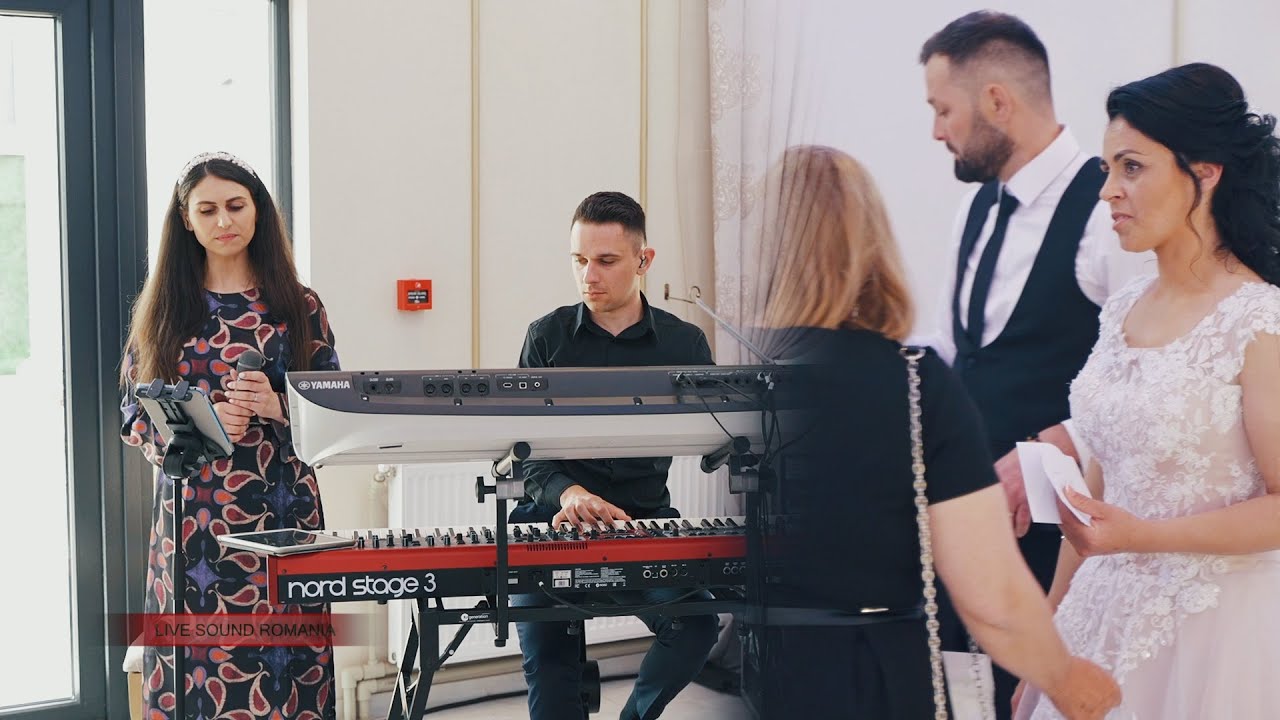 Andrea Sofron , Emanuel Pavel & Andrei David -  Te chem din adanc | Live - Nunta Targu Lapus 2022