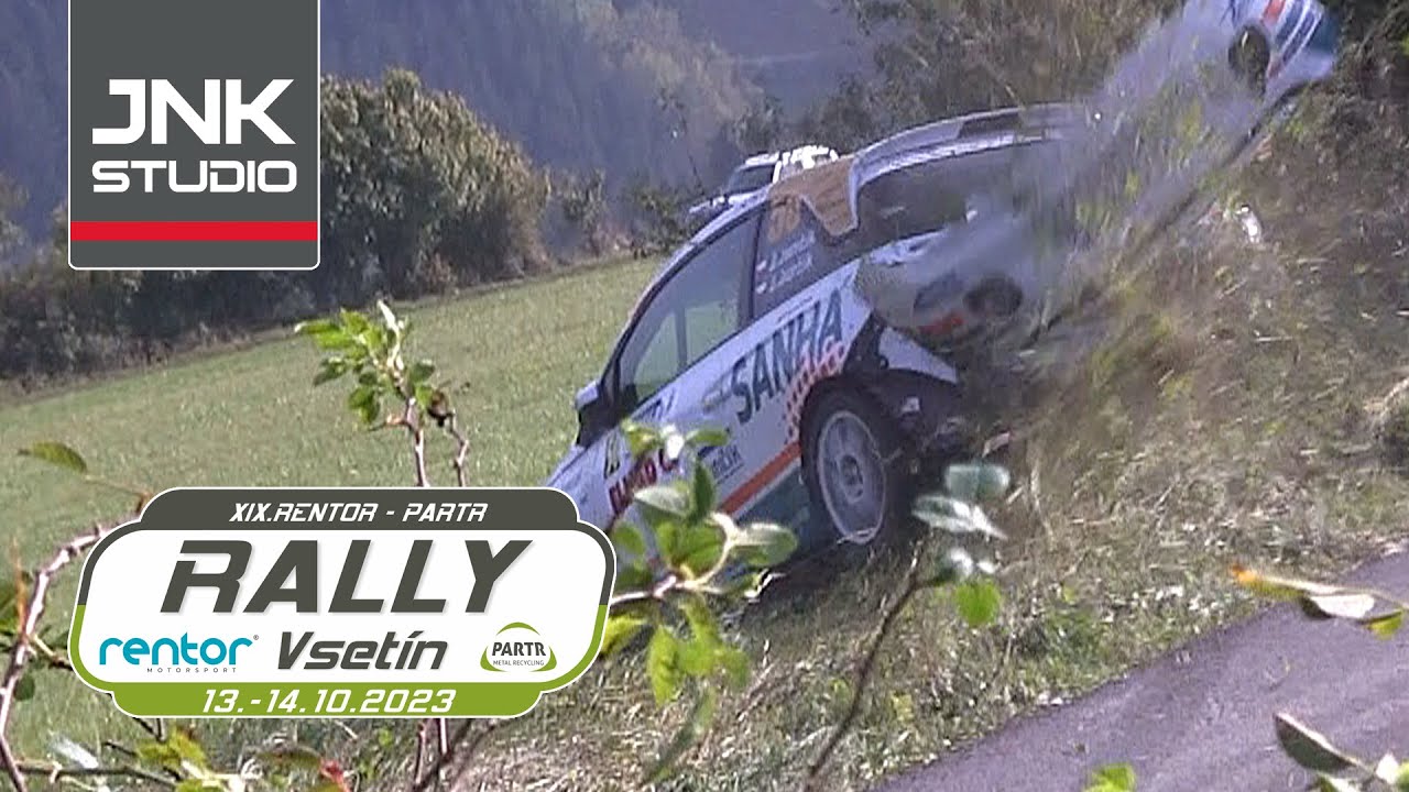 Best of XIX. Rentor Partr Rally Vsetín 2023 (crash & action)