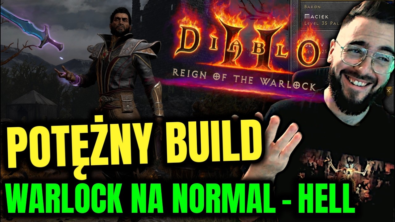 POTĘZNY STARTER BUILD dla WARLOCKA od Normala do Hella w Diablo 2: Resurrected Reign of the Warlock