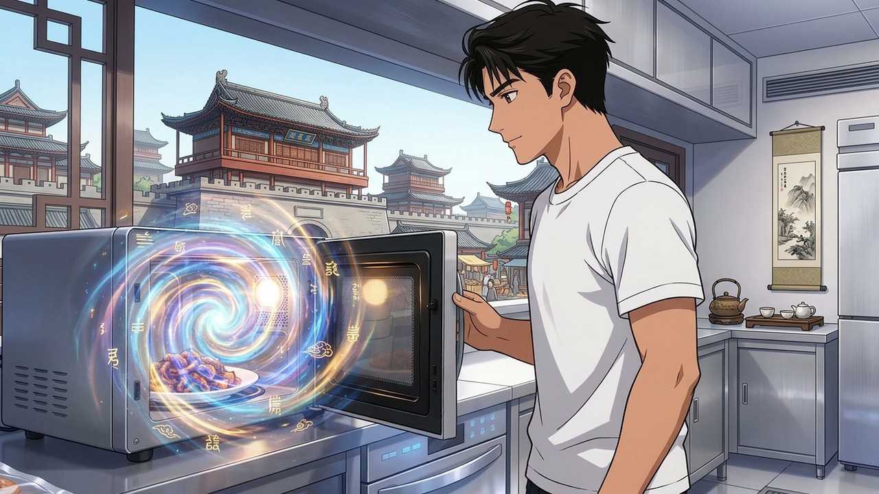 🌟【新番上线|ENG SUB】《微波炉闯古代》穿越古代开饭馆，靠微波炉和预制菜碾压全城！武林盟主赖着不走，公主砸钱求加盟，直到神器突然罢工&hellip; 一口气看完 #漫剧 #热血 #玄幻 #战斗 #苍穹动漫