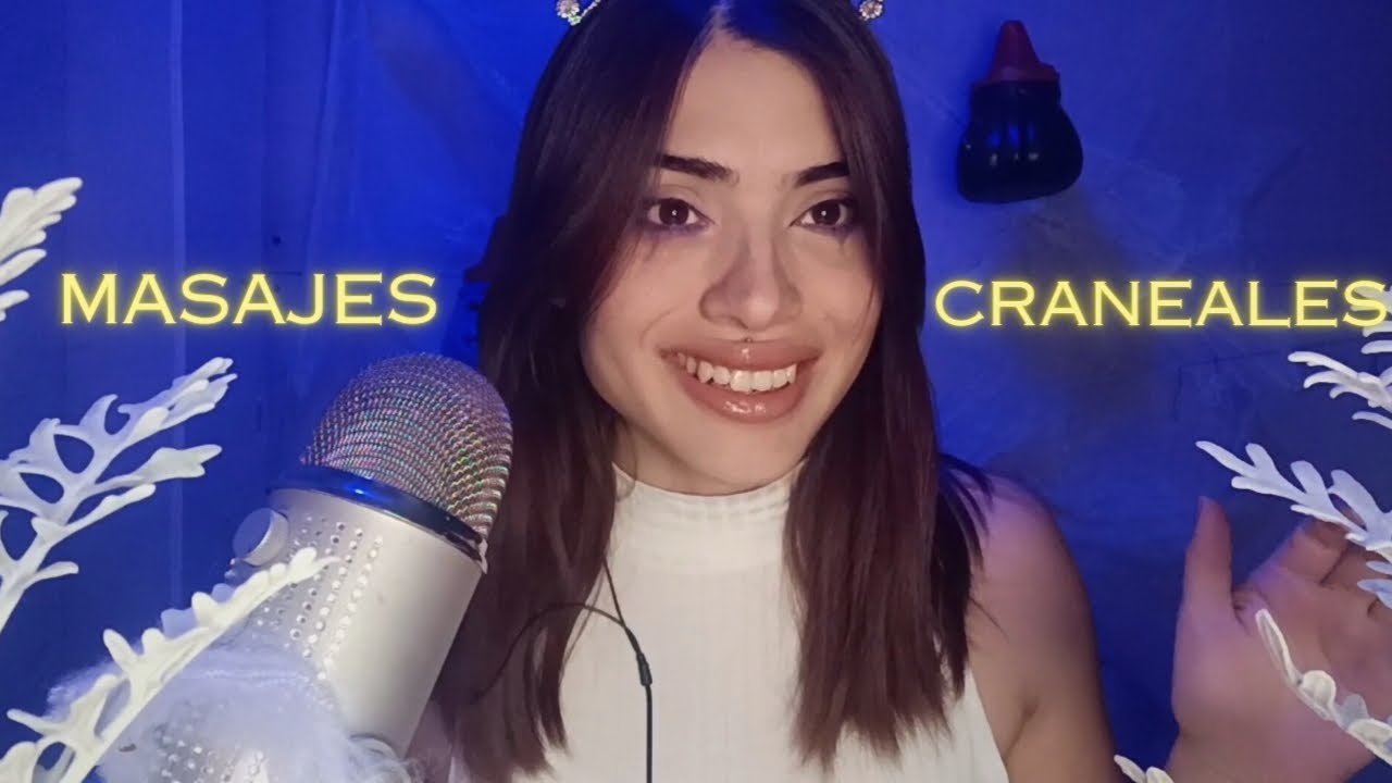 ASMR en Español | Masajes CRANEALES Nivel GOD