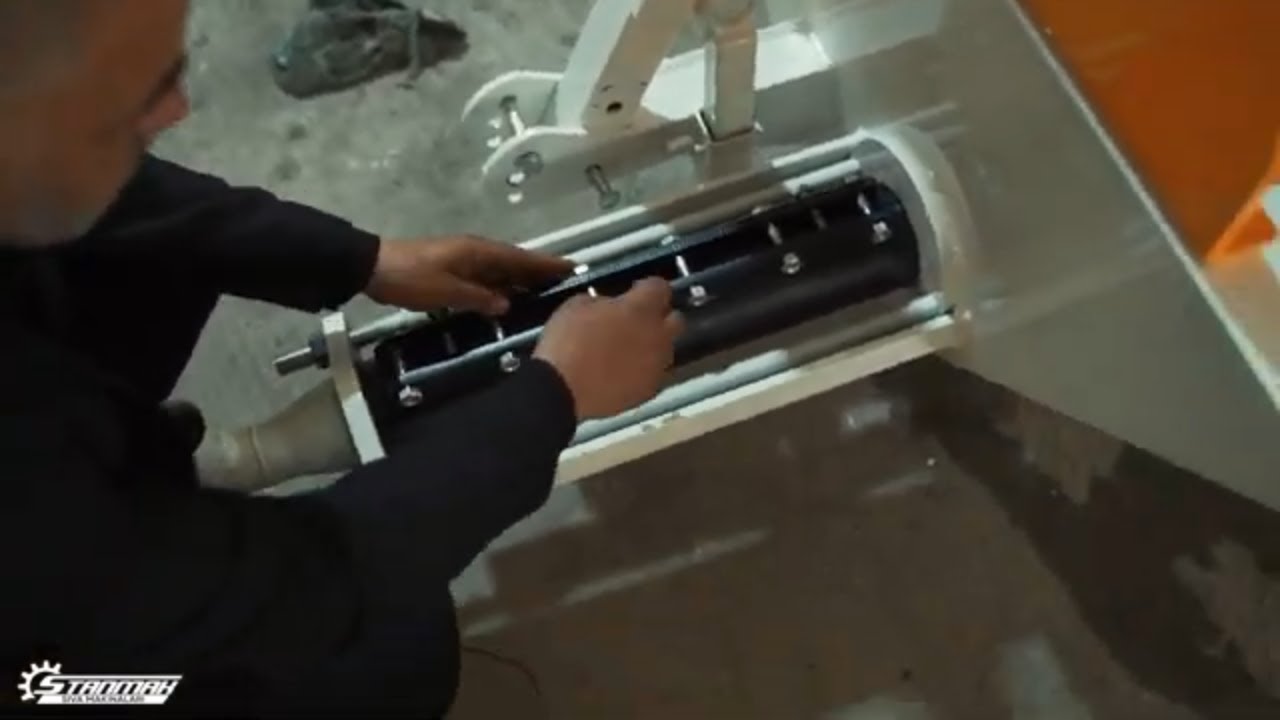 Helezonlu Sıva Makinesi Helezon Civatası Ayarı Nasıl Yapılır / Stanmak Eğitim Videoları