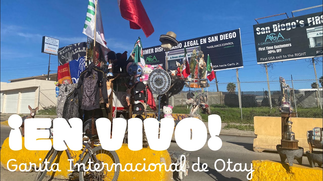 Serch en vivo | Rumbo a la Garita de Otay para cruzar a EUA