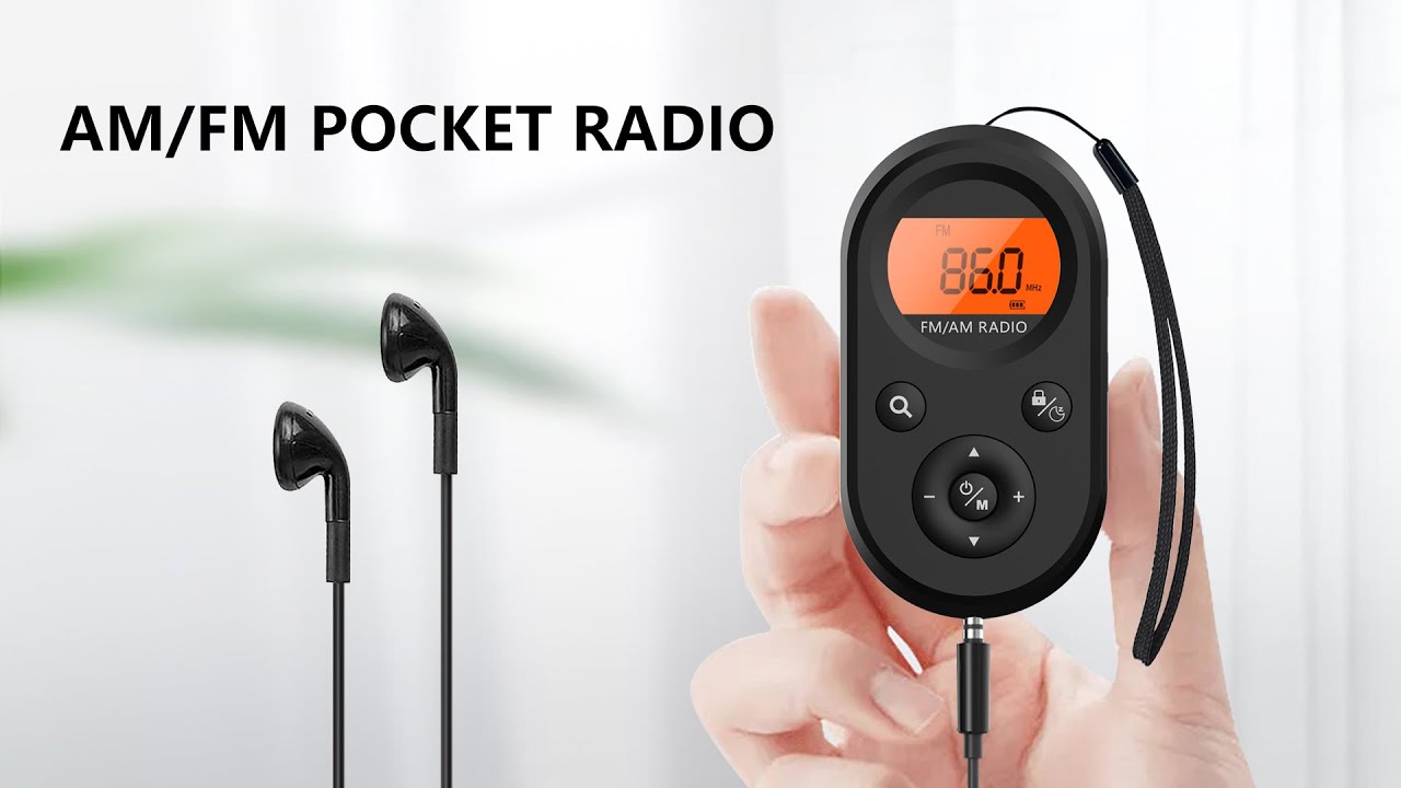 2022 newest design mini am fm pocket radio