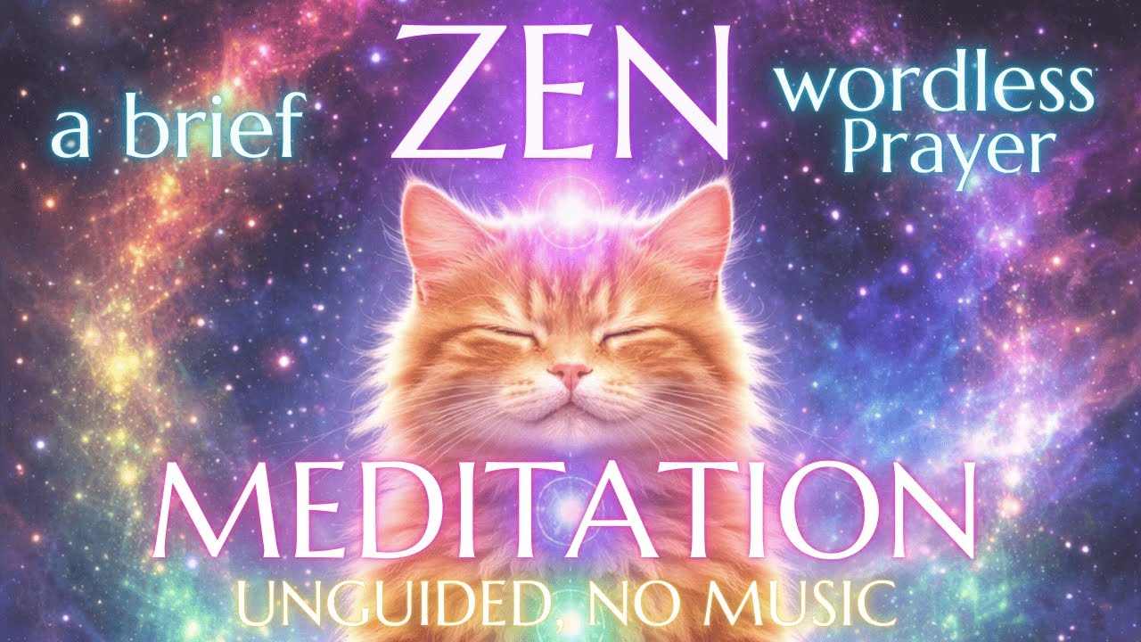 💝A Brief Zen: For Trust in Creation｜Wordless Prayer (Unguided, No Music)
