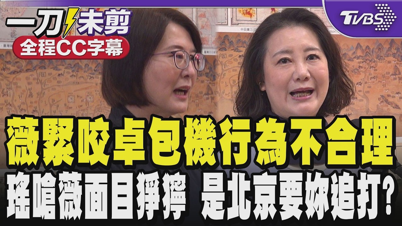 【全程CC字幕】王鴻薇緊咬卓榮泰包機行為不合理:大老闆也有私人包機能用軍用機場?吳思瑤嗆王鴻薇面目猙獰高亢叫囂 不鼓勵棒球外交反而抹黑貪瀆 是北京要求追打?｜TVBS新聞 @TVBSNEWS02