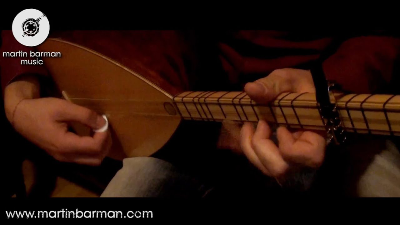 Saz (Baglama) Recording 2012: Marcel Duman in the studio with Robert Shabo & Martin Barman