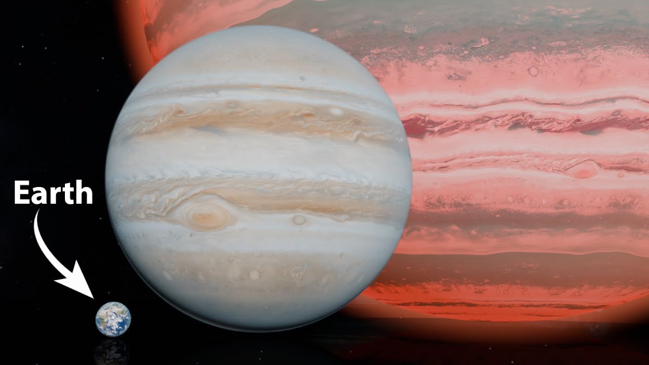 Exoplanet Size Comparison 3D
