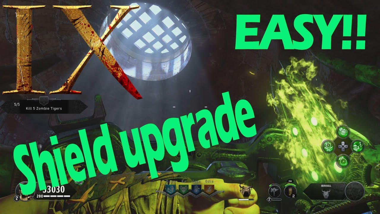 Upgraded Shield on IX easy