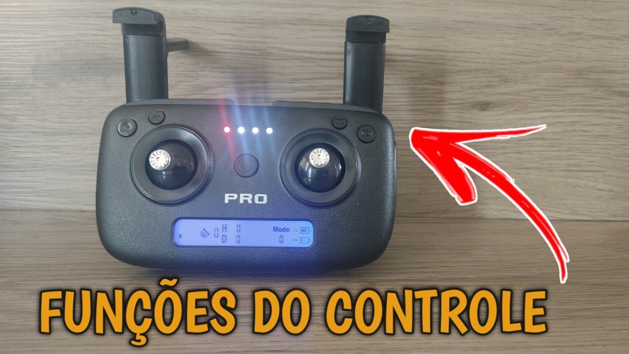 FUNÇÕES DO CONTROLE SG906 PRO 2  DRONE BOM E BARATO PARA INICIANTES  GIMBAL 3 EIXOS MOTOR BRUSHLESS