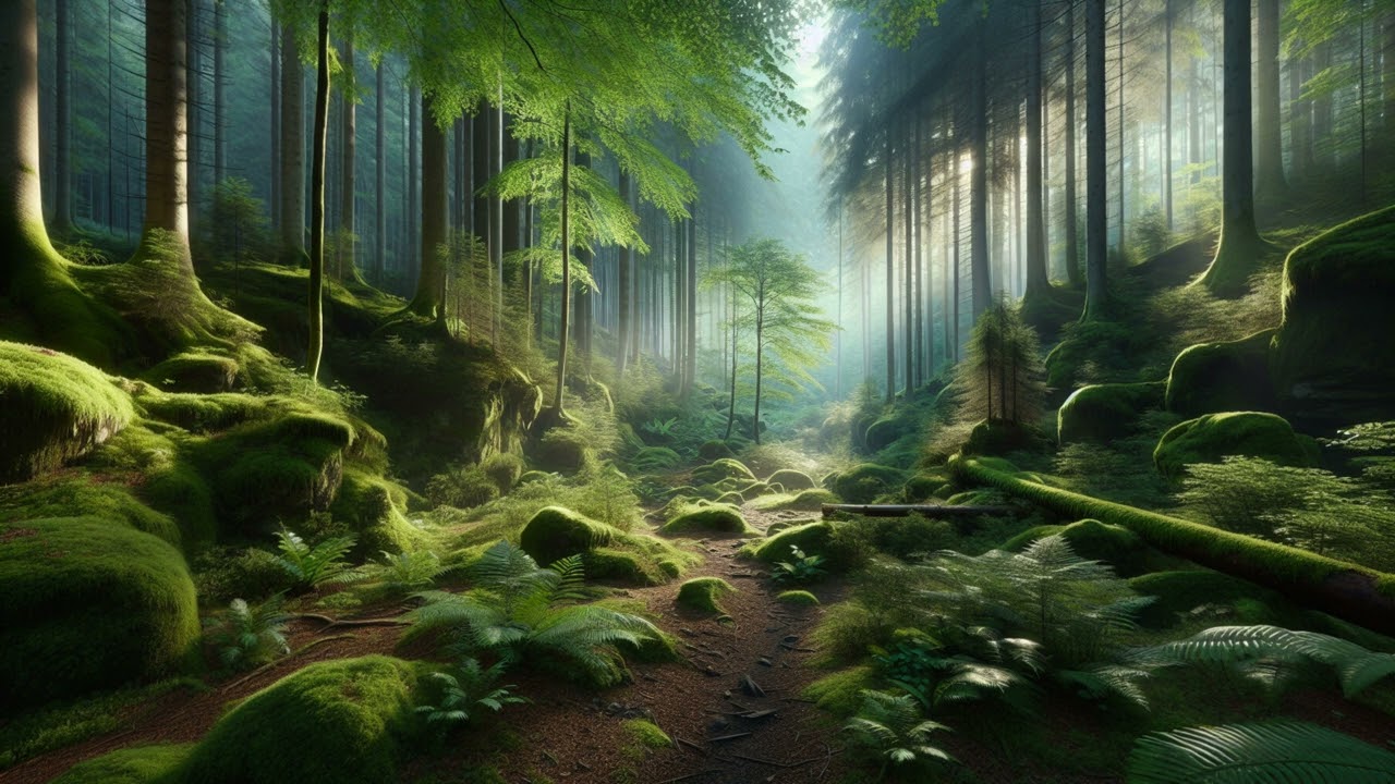 Forest Rain Sounds: Deep Relaxation & Stress Relief