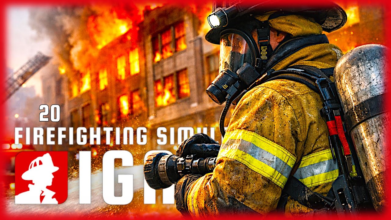FIREFIGHTING SIMULATOR: IGNITE [020] 🚒 Das Herz der Stadt II | Firefighting Simulator Gameplay