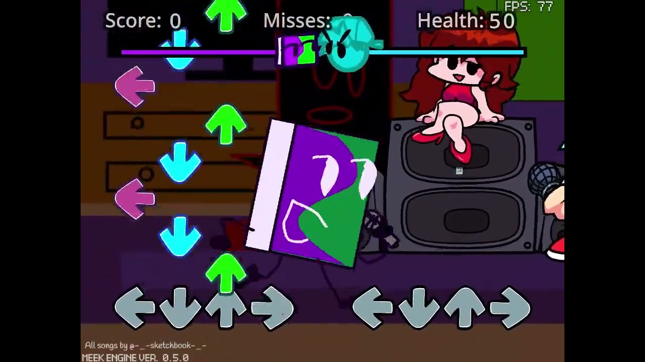 FNF vs Glowbook ((part 2))