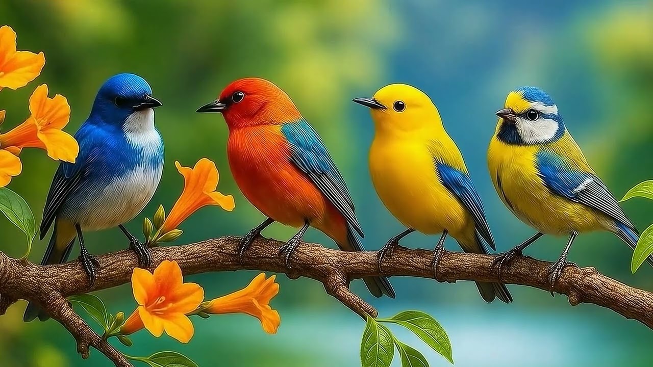 Morning Birds on Trees | Soft Piano Music for Relaxation