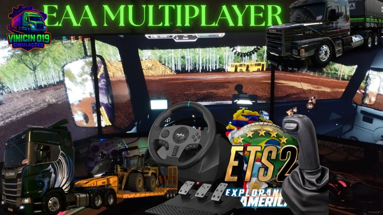 #51 MAPA EAA Servidor Oficial🚛🚚 VTlog/TrucksBook🚦 Pxn v9🕹️ Ryzen 5500 & Rtx 4060🖥️ LIVE SIMULA&Ccedil;&Atilde;O🚥📽️