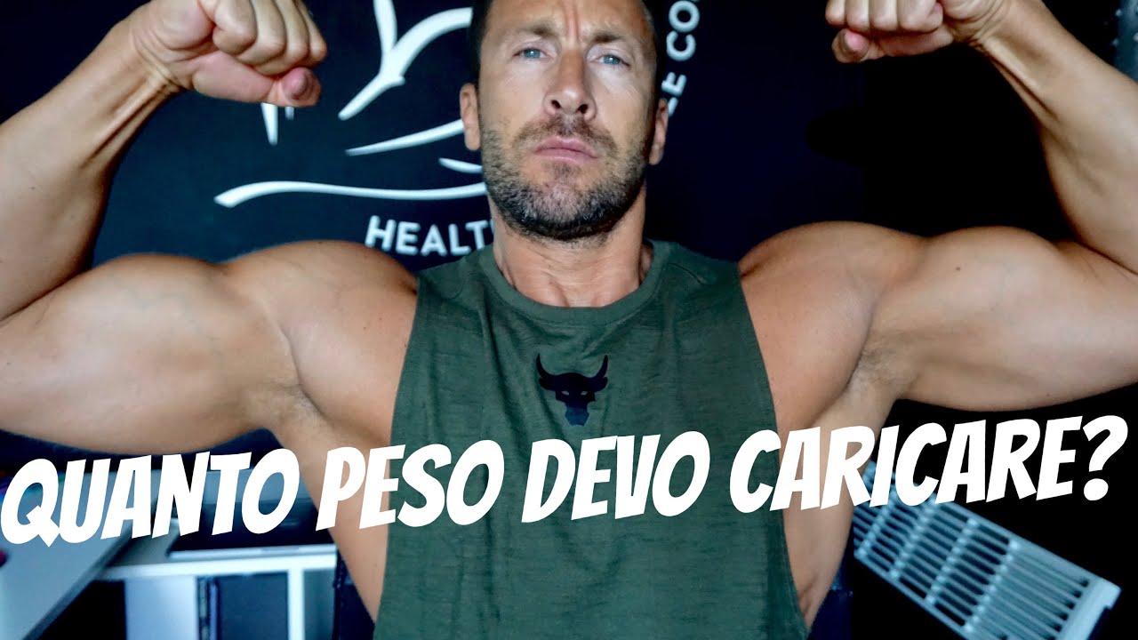 QUANTO PESO DEVO CARICARE ?