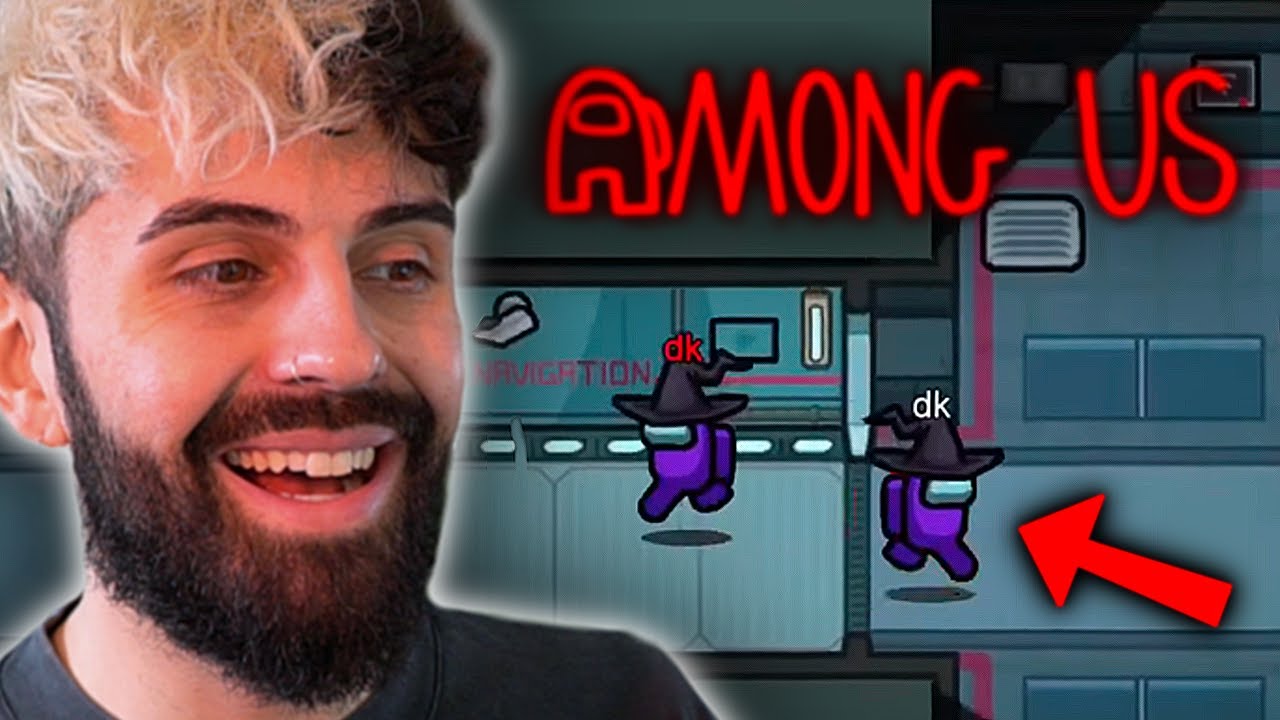 MORPHING INTO DK IN FRONT OF DK! | Among Us (CLASSIC Morning Lobby)