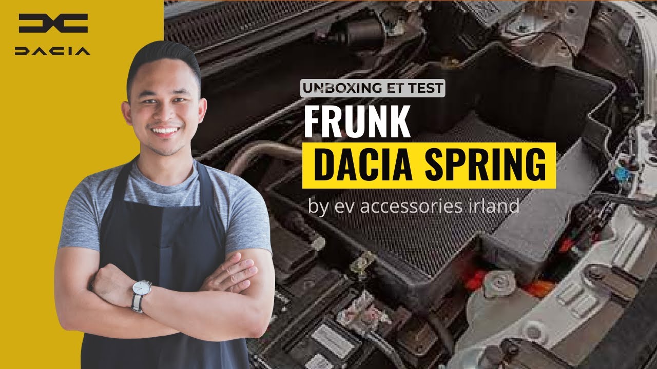 Unboxing et test: FRUNK pour Dacia Spring (Coffre avant)