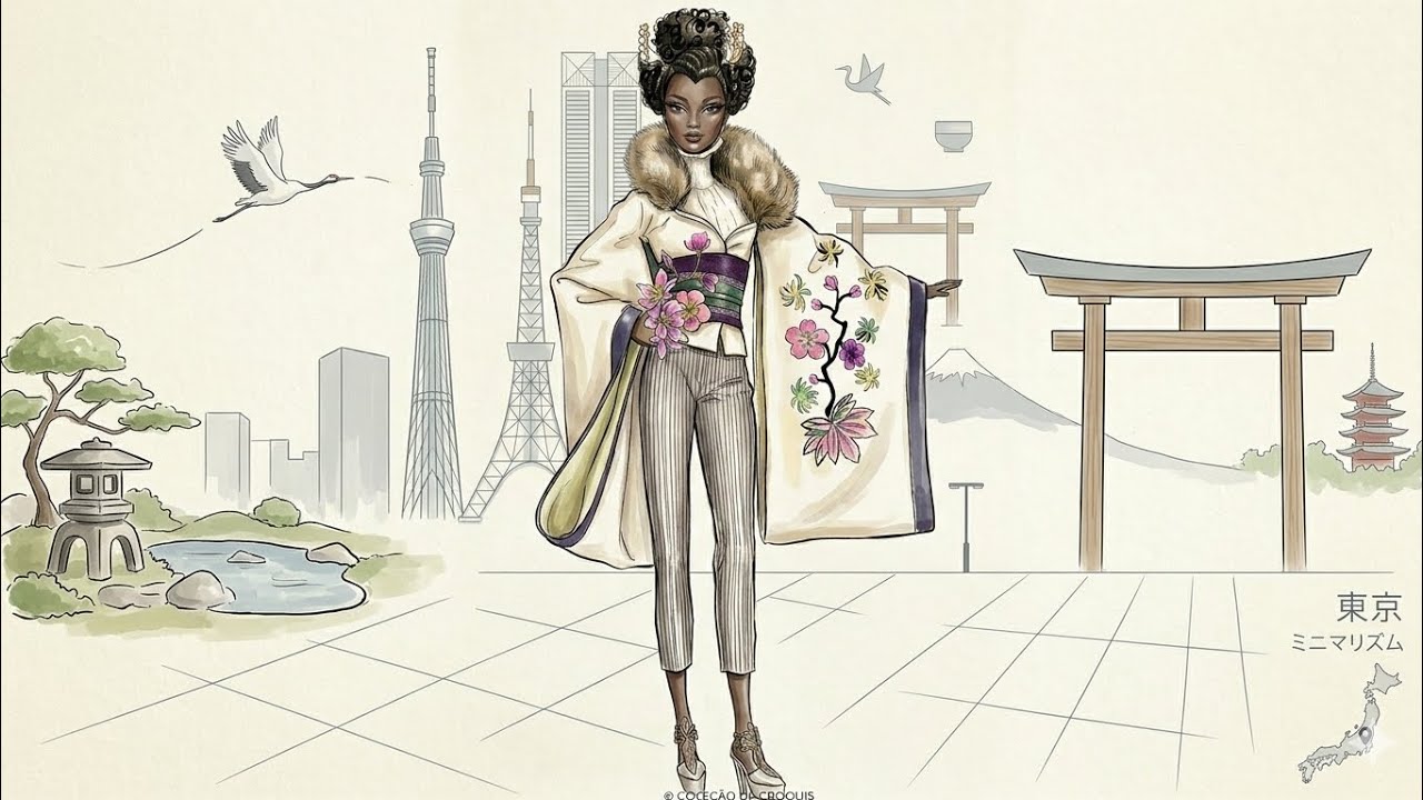 A Barbie mais EXÓTICA que já vi! Unboxing da Ayako Jones (Byron Lars)