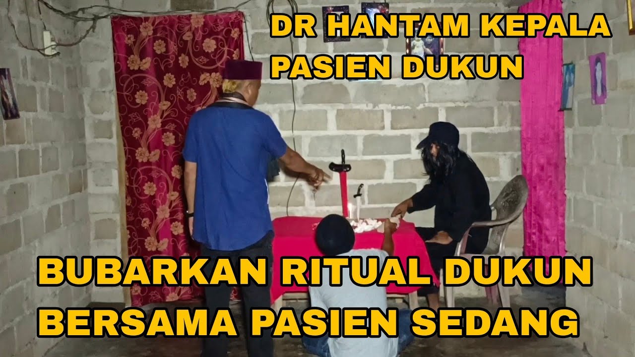 DR HANTAM KEPALA DUKUN & PASIEN PECAH KEPALA DI TEMPAT | dang rajo terbaru