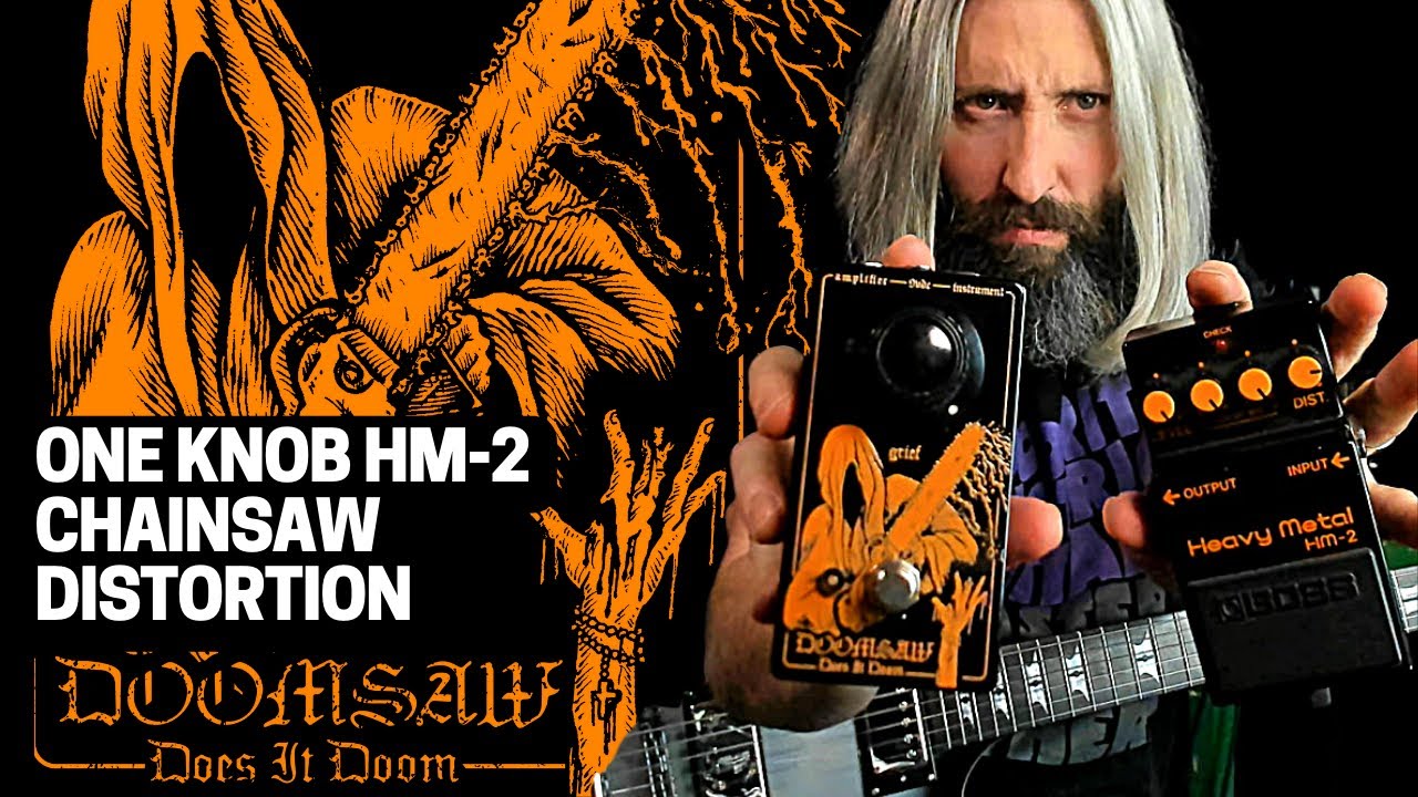 Искажение звука бензопилы Doomsaw HM-2 Heavy Metal из альбома Does It Doom
