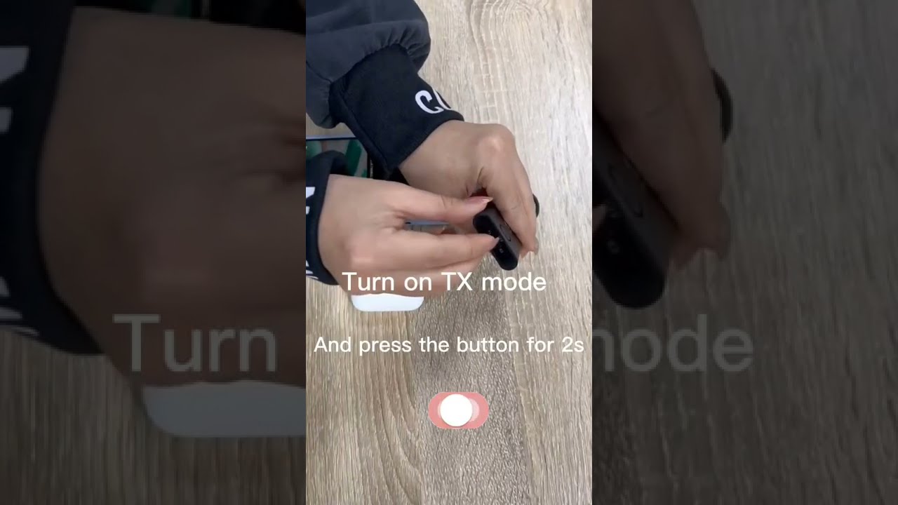 How to pair 1Mii ML301 Bluetooth Audio Transmitter & Receiver with airpods