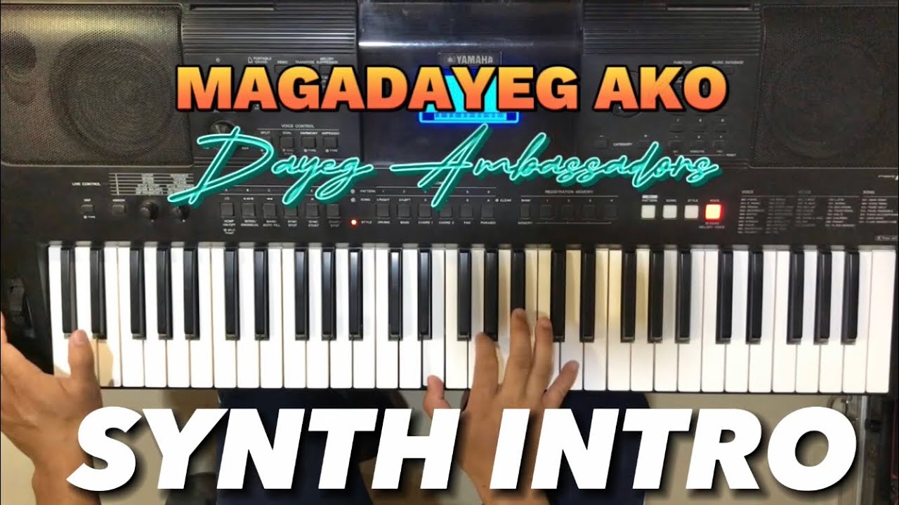 ✅MAGADAYEG AKO - Synth Intro Piano Tutorial | Dayeg Ambassadors