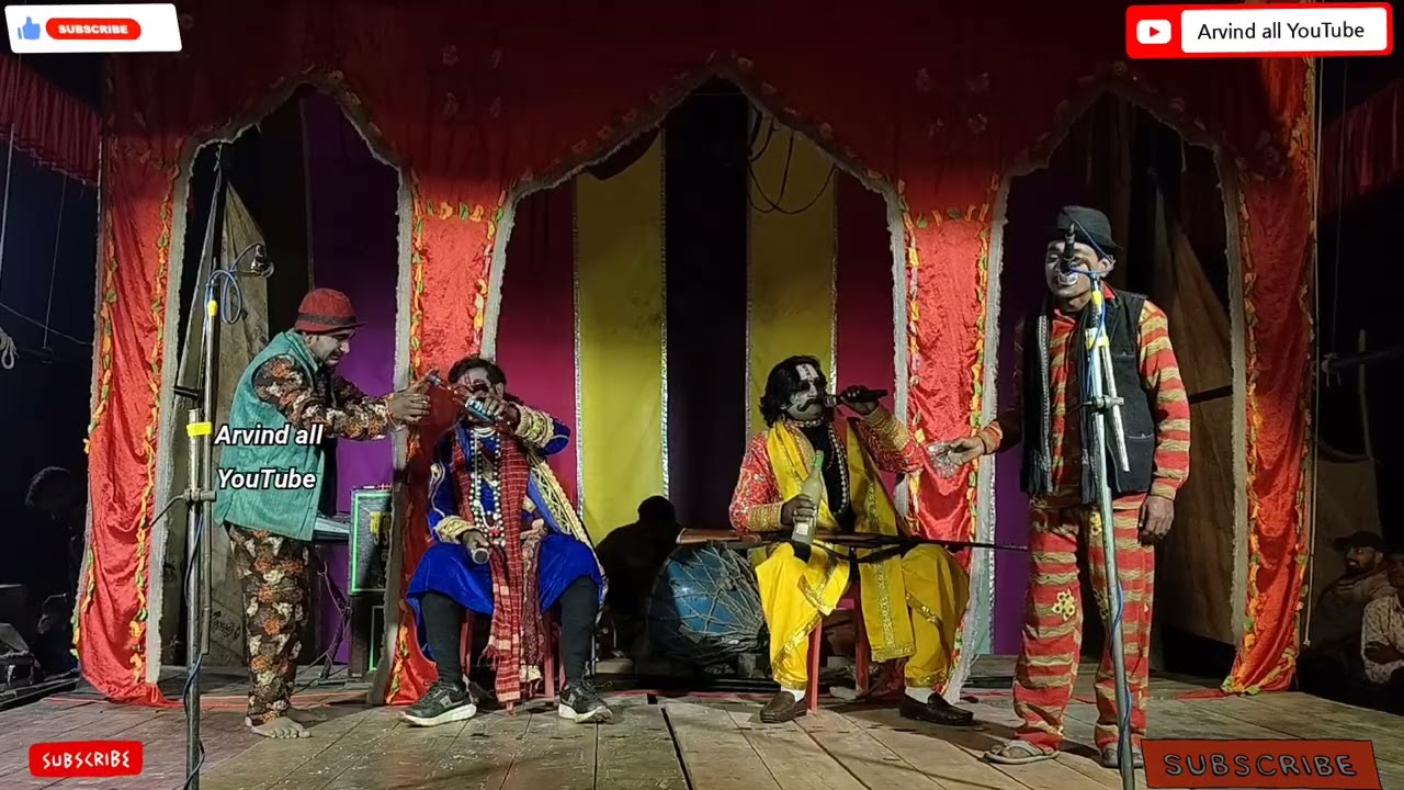 शराबियों का गाना कंपनी 👬मालिक और राजेश की एंट्री सुपरहिट🤪 बेहटा खुर्द की नौटंकी 4k video 📷