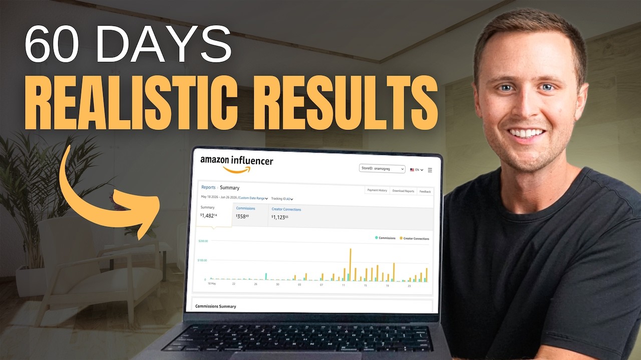 I Tried Amazon Influencer For 60 Days... Here's How Much I Made