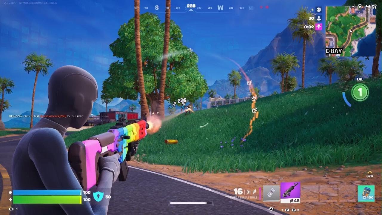 Lasering, everybody in Blitz.