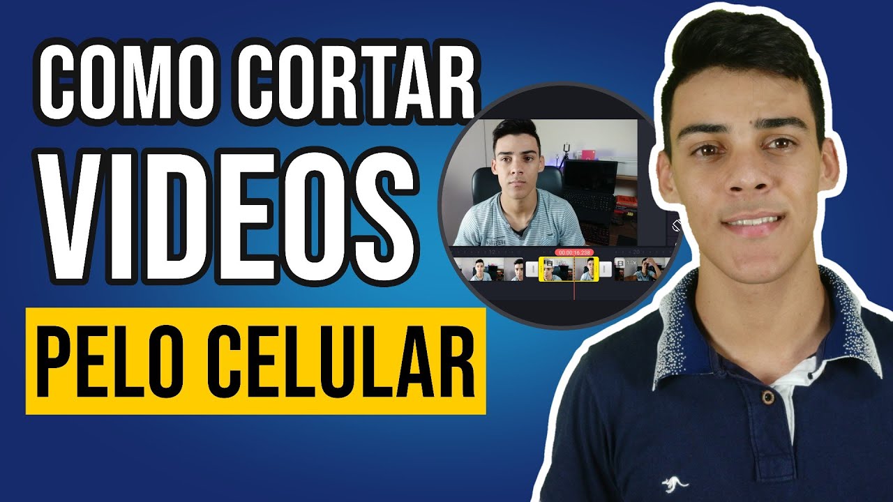 COMO CORTAR VÍDEOS PELO CELULAR | Muito Fácil