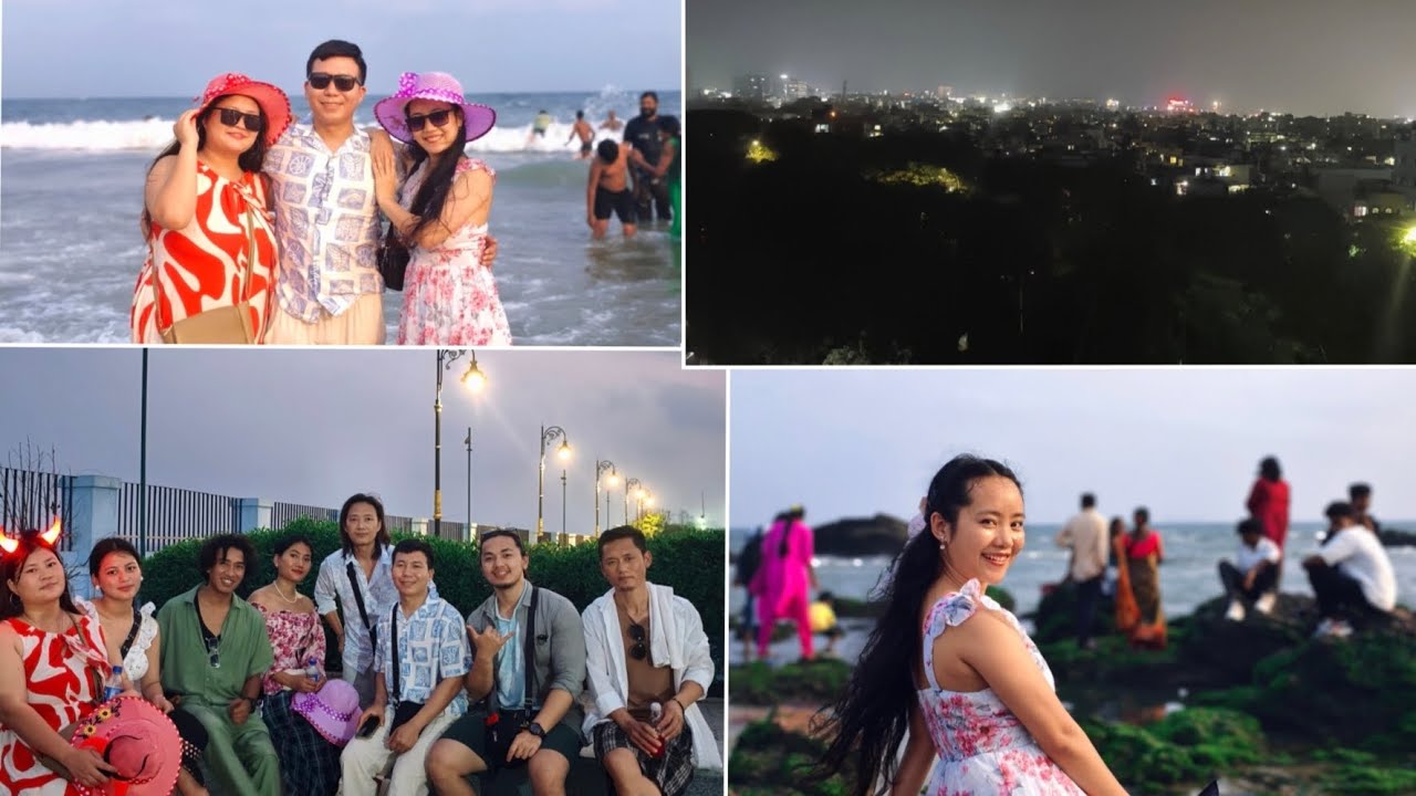 Exploring Visakhapatnam Andhra Pradesh RK Beach ⛱️🤩 #vlog #journey #explore #beach #beauty