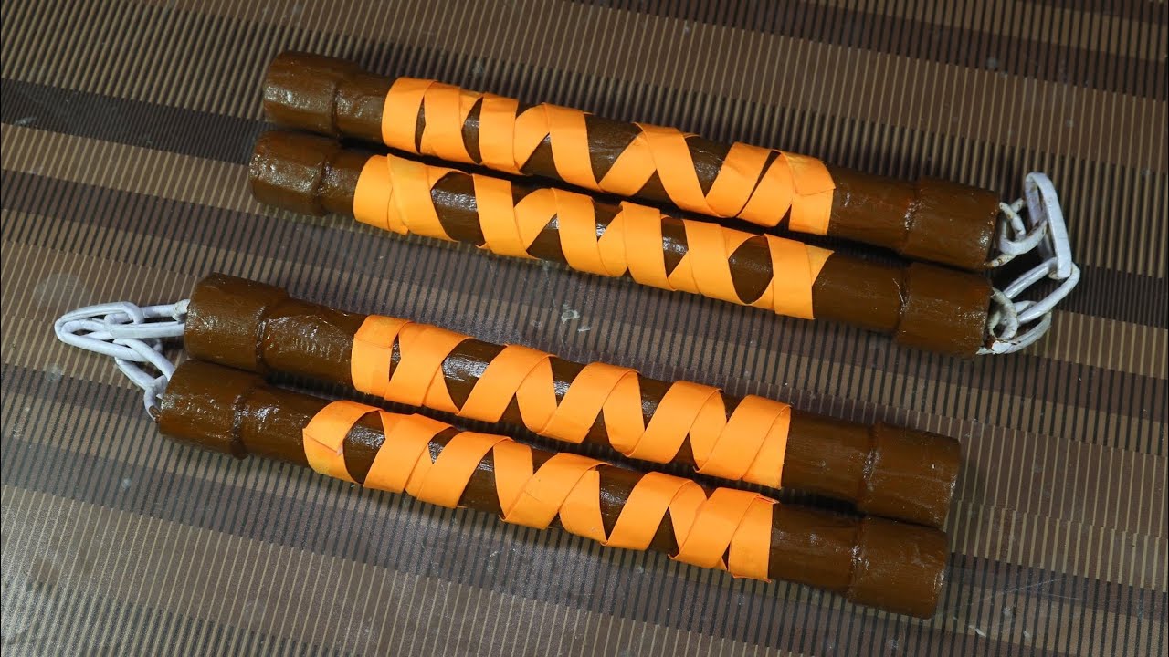 How To Make A Ninja Turtle Nunchakus